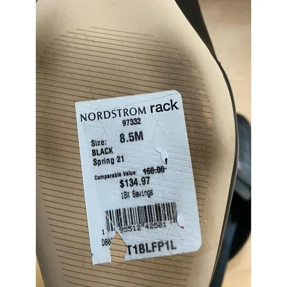 MICHAEL Michael Kors BNWT "Ashley" black logo plate mules women NEW - Picture 9 of 10